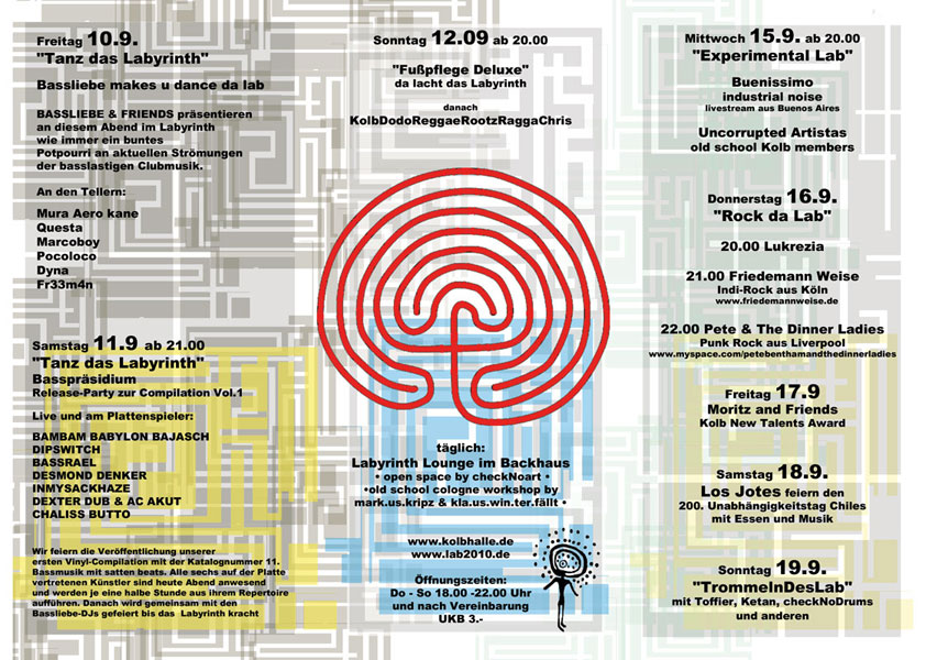 Flyer Labyrinth 2010